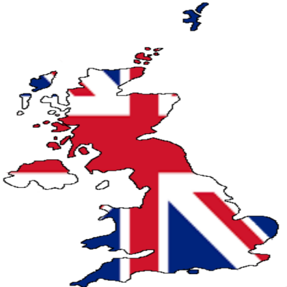 Flag Map- United Kingdom Roblox decal