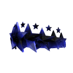 Light Blue Astra Star Crown ⭐