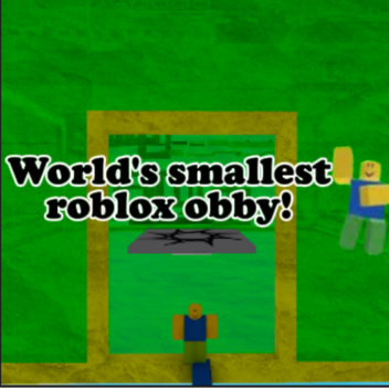 World's smallest roblox obby!