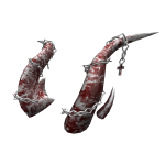 Mori Chained Crucifix Horns