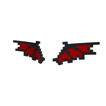 Crimson Dragon 8-Bit Wings