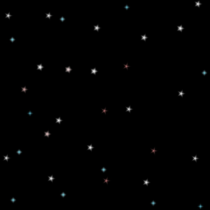 Black Sky w/ Stars