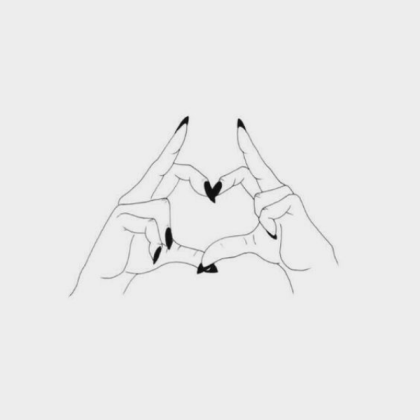 Heart hands Roblox decal