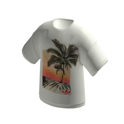 adidas Graphic Tee Palm Tree Roblox Item Rolimon s