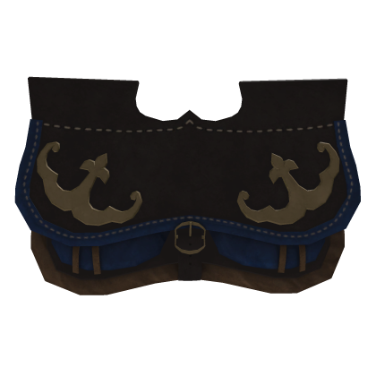 Medieval Blue Kidney Purse  Roblox item