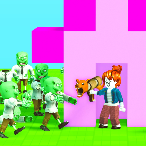 Build to Survive Monster Blast official Roblox game thumbnail