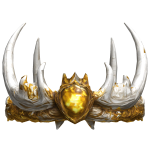 (CODE= 8742) 24k Gold Heart Circlet of Forge Power