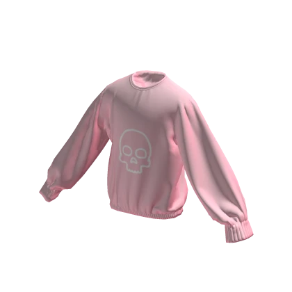 Pink Outlined Skull Sweater Roblox Item Rolimon s