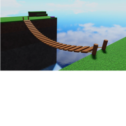 just a simple rope bridge