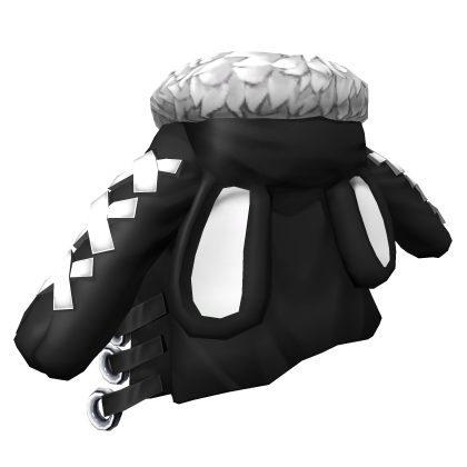[1.0/Blocky] Easter Jacket Cape Monochrome Roblox item