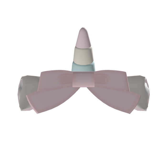 cutecore unicorn horn kitty bow light blonde