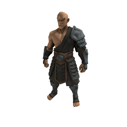Fierce Monk Warrior