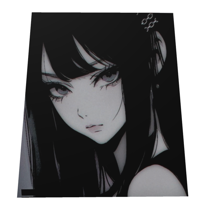 Cute Emo Anime Girl Cape