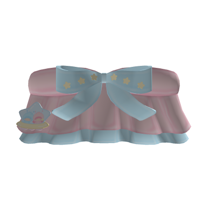 cute pink twin stars top Roblox item