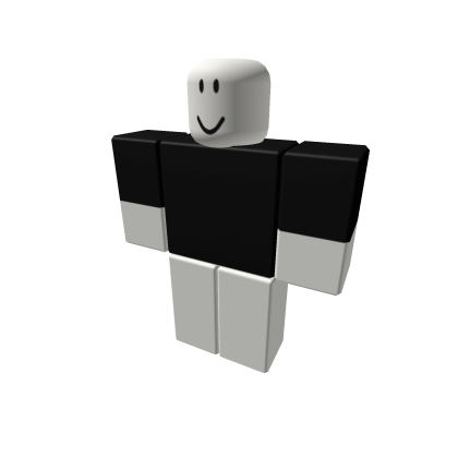 Plain Black boys t shirt Roblox