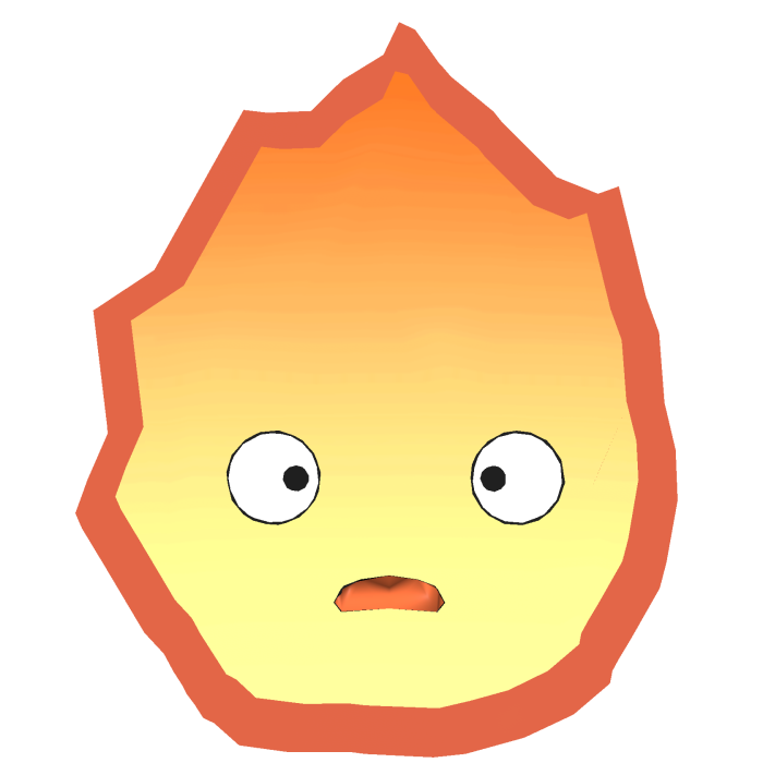 Fire Demon Flame Head