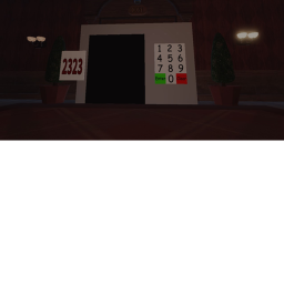 DOORS The Library but it's extremely uncomfortable