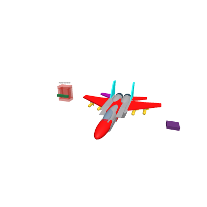 magenta wing fighter jet