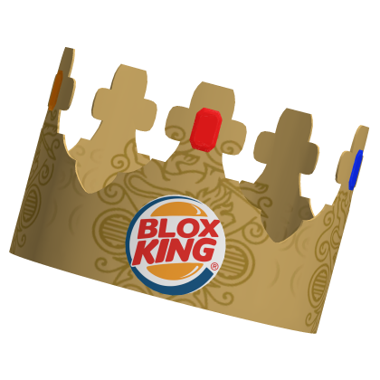 burger king tilted crown