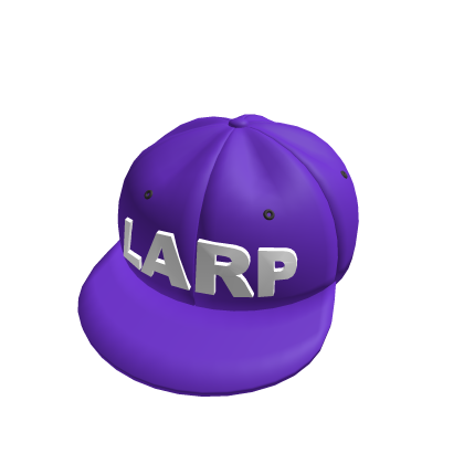 Larp Cap Purple Roblox item