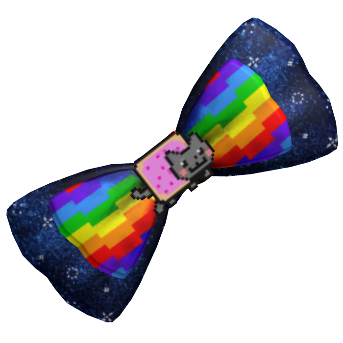 Nyan Cat Scene Bowtie