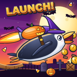 🎃Launch a Penguin! 🎃