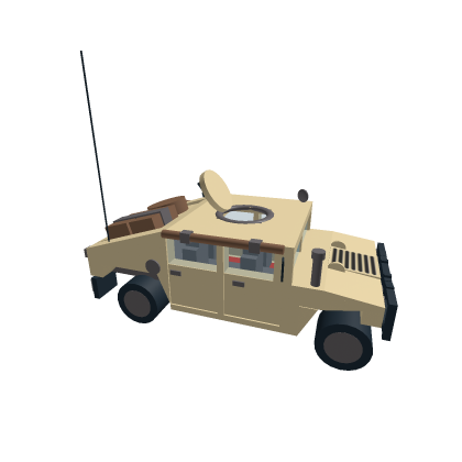 Humvee with better steering