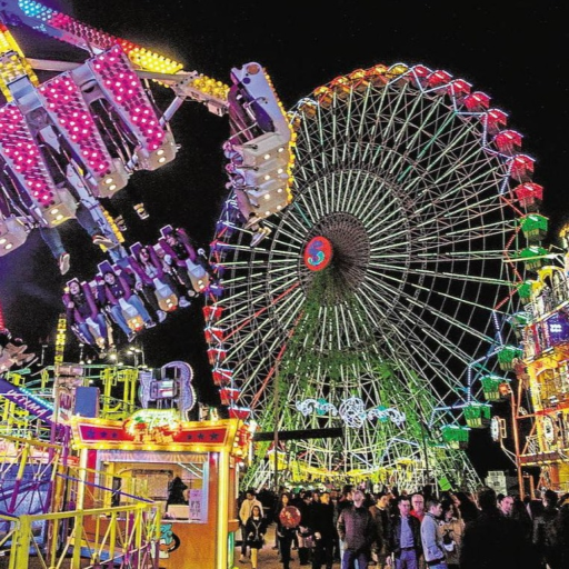 FUN FAIR! (NEW RIDES) official Roblox game thumbnail