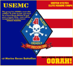 US Elite Marines 1st Marine Recon Battalion.