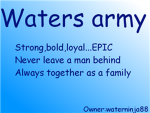 waters army