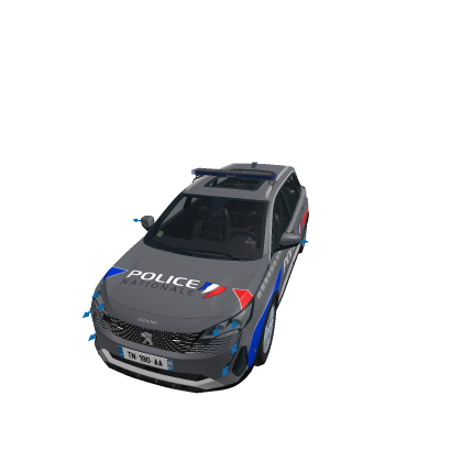 Peugeot 5008 Police Phase 2