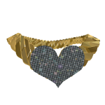 chain & diamond heart