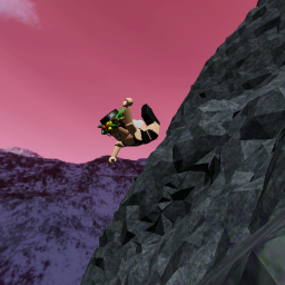Jump off a Mountain Simulator!