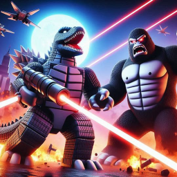 Godzilla X Kong Laser Tag