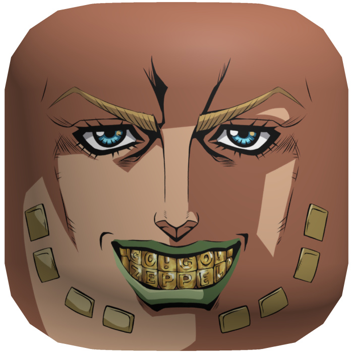 Gyro Zeppeli face [Anime] [Nyo-ho]