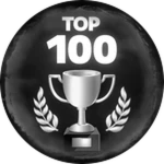 Top 100 Roblox badge thumbnail