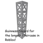 Guinness record roblox staircase Communnity group!