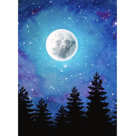 moon in the sky!
