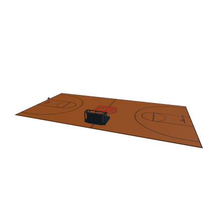 bottom court + stage + hoops