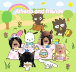 athena and friends ୨୧