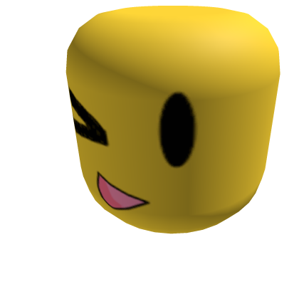 Smiling Wink Face Mask Roblox item