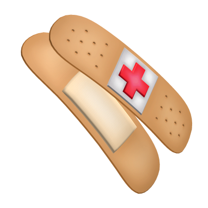 Giant Cyber double Med Bandage Side Head Clip