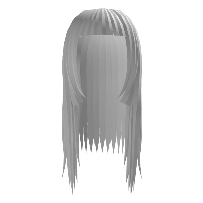 Long Gothic Vamp Hair White