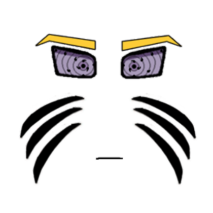 Naruto Uzumaki Face [Juubi + Rinnegan] [DB] Roblox decal
