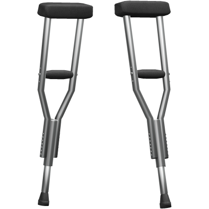 Crutches (both) 1.0