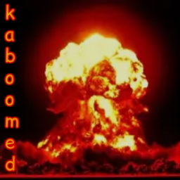kaboomed'd