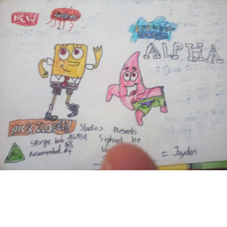 Sponge Bob Alpha