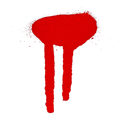 Small Red Spray Paint Dot Roblox decal