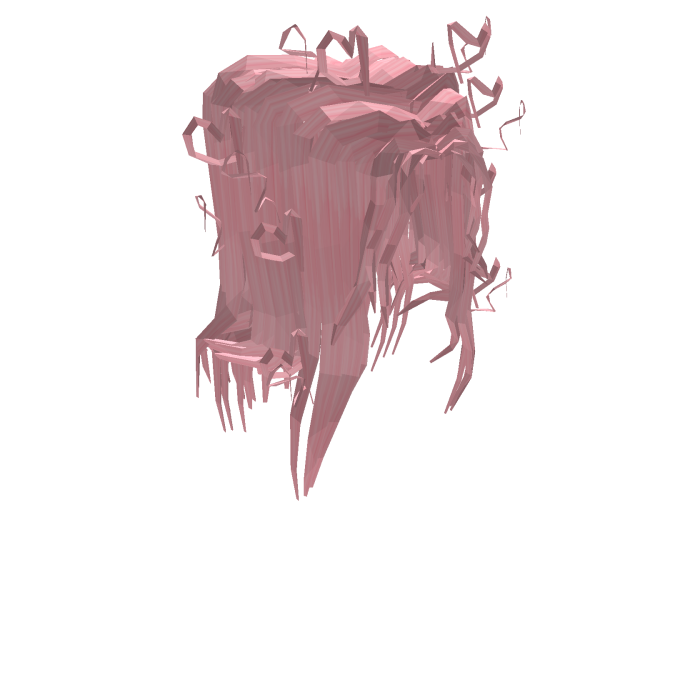 Heart aura hair cute n pink