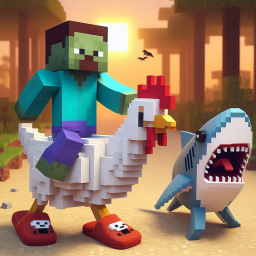 Chicken jockey OBBY